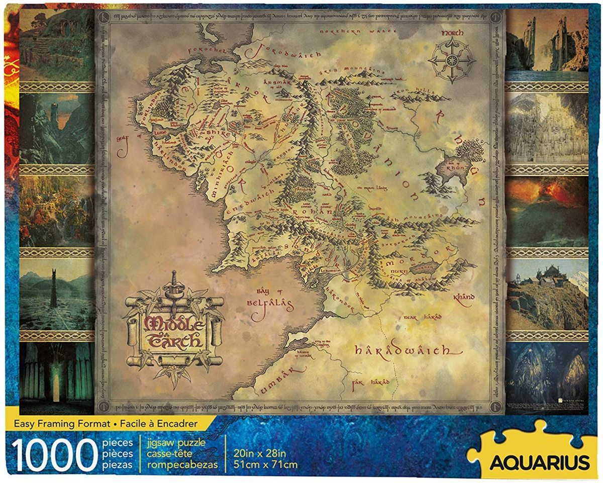 限定セール，セール Lord of the Rings ロード オブ ザ リング Map 地図 1000ピース ジグソーパズル(ジグソーパズル)｜売買されたオークション情報、yahooの商品情報をアーカイブ公開 - オークファン ジグソーパズル