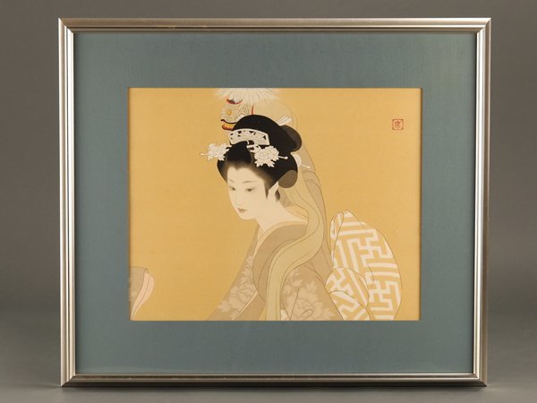 鏡獅子 ｜正光画廊 | 志村立美 「鏡獅子」の落札相場・落札価格 - Yahoo!