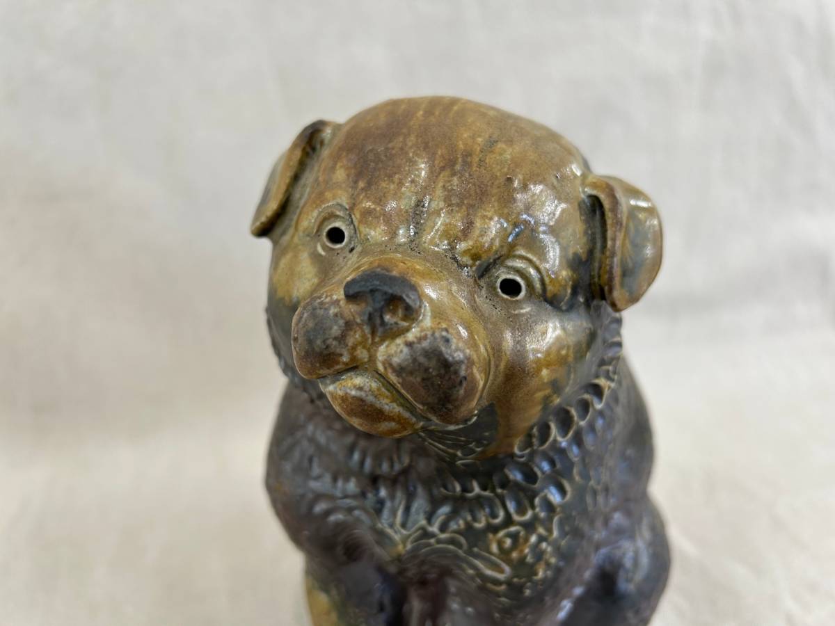 備前焼犬戌の置物