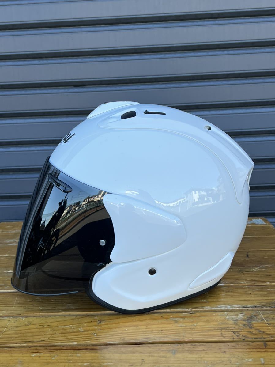 Arai アライ アライヘルメット VZ-ram グラスホワイト 61.62 スモーク