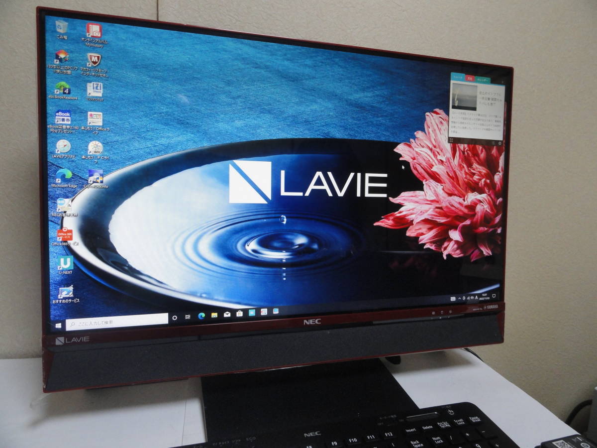 NEC LAVIE Desk i7 SSD All-in-one Core DA770⁄K PC LCD integrated 