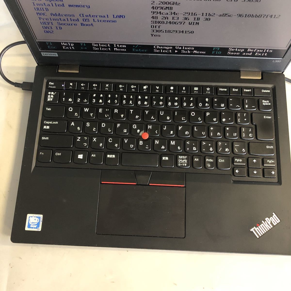 2026年最新Yahoo!オークション -ジャンクthinkpad(レノボ)の