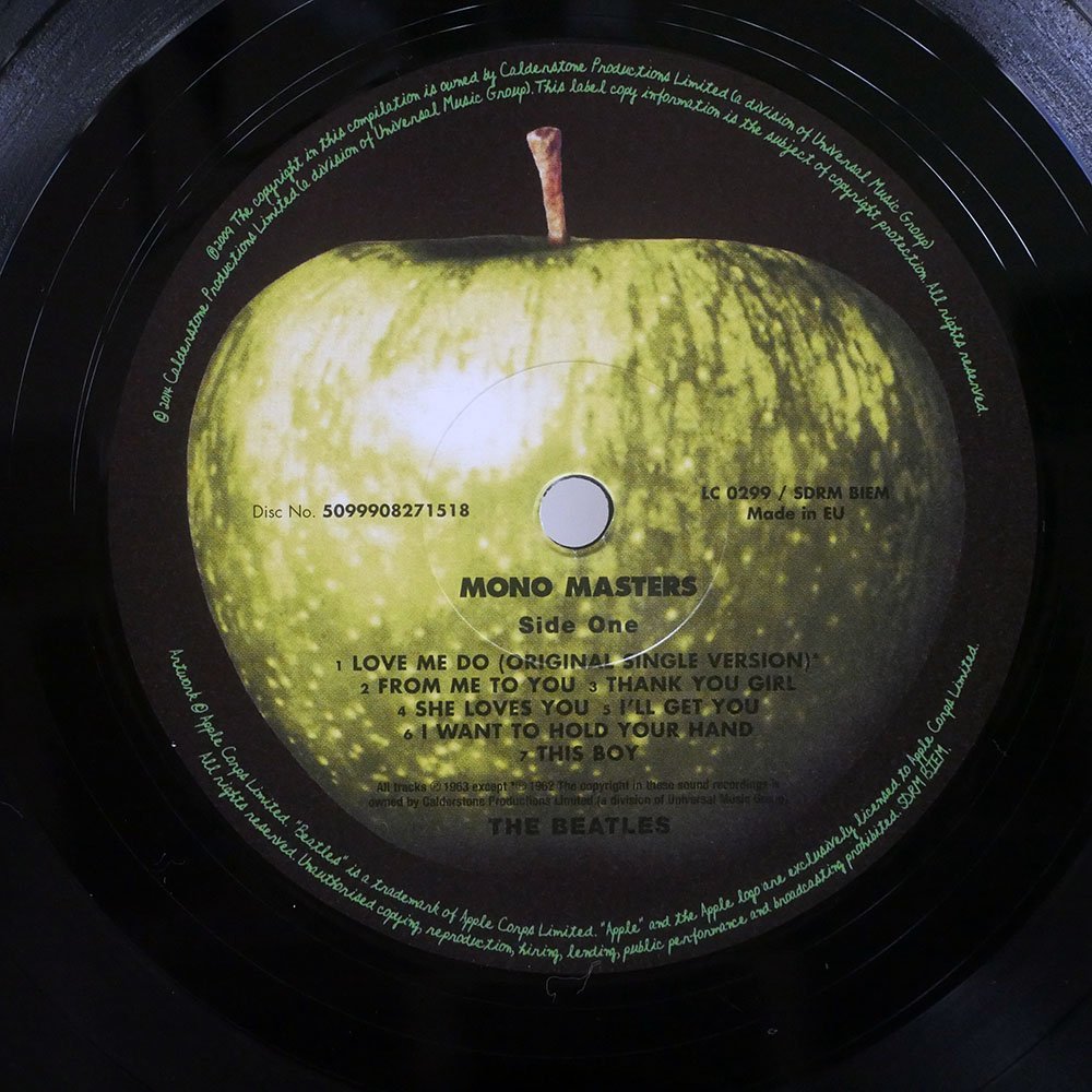 Mono - The Beatles Masters ⁄ BEATLES Apple 0 RECORDS THE WAXPEND
