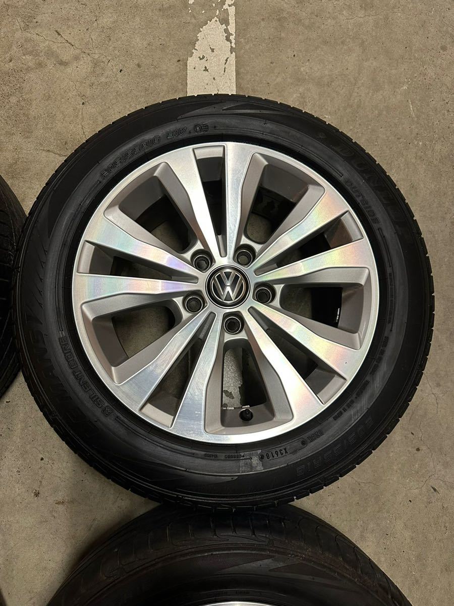 Volkswagen 16インチホイールセット　発送可能 フォルクスワーゲン ゴルフ 7, VW Golf 7純正ホイール 16インチx6.5J