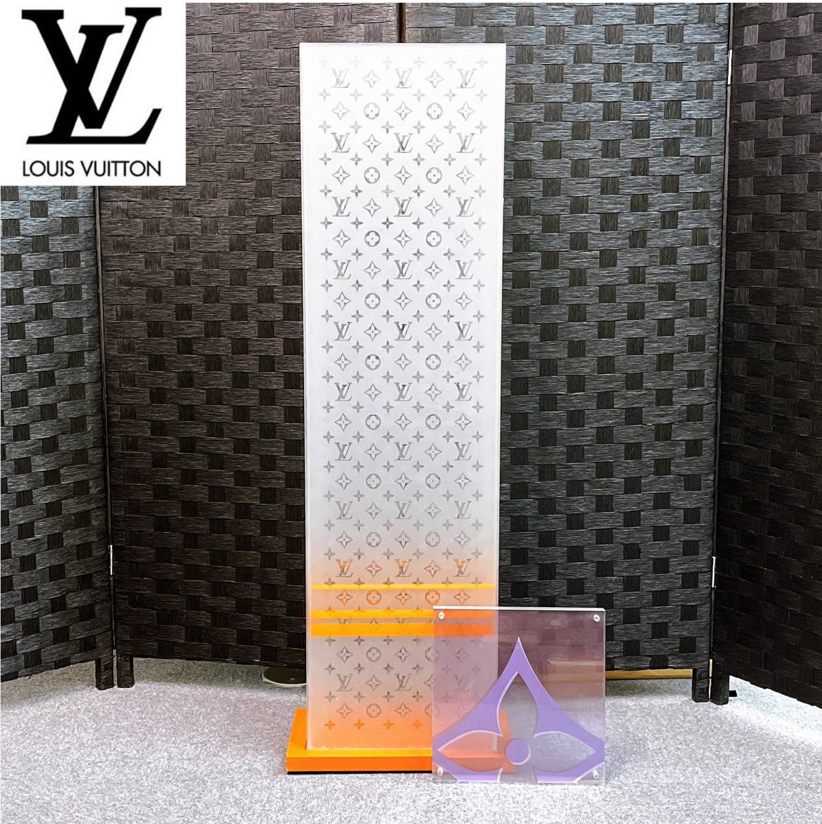 非売品】 LOUIS VUITTON ルイ ヴィトン モノグラム アクリル オブジェ