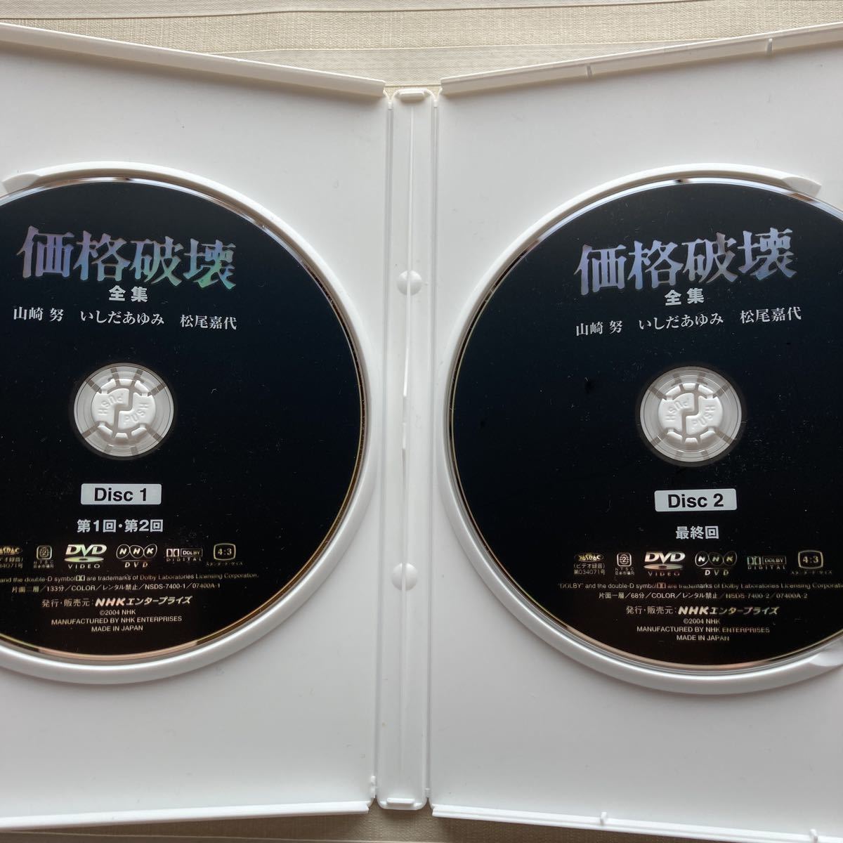 価格破壊-全集-〈2枚組〉 山崎努 DVD 価格破壊-全集-〈2枚組〉 山崎努