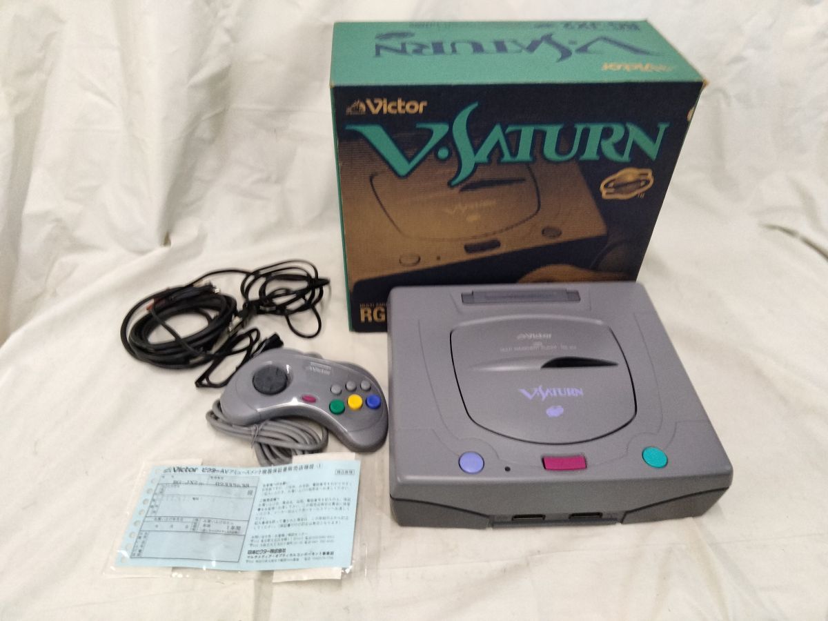 Vサターン③】 【動作可能】美品 V・SATURN RG-JX2 ブイサターン 外箱 