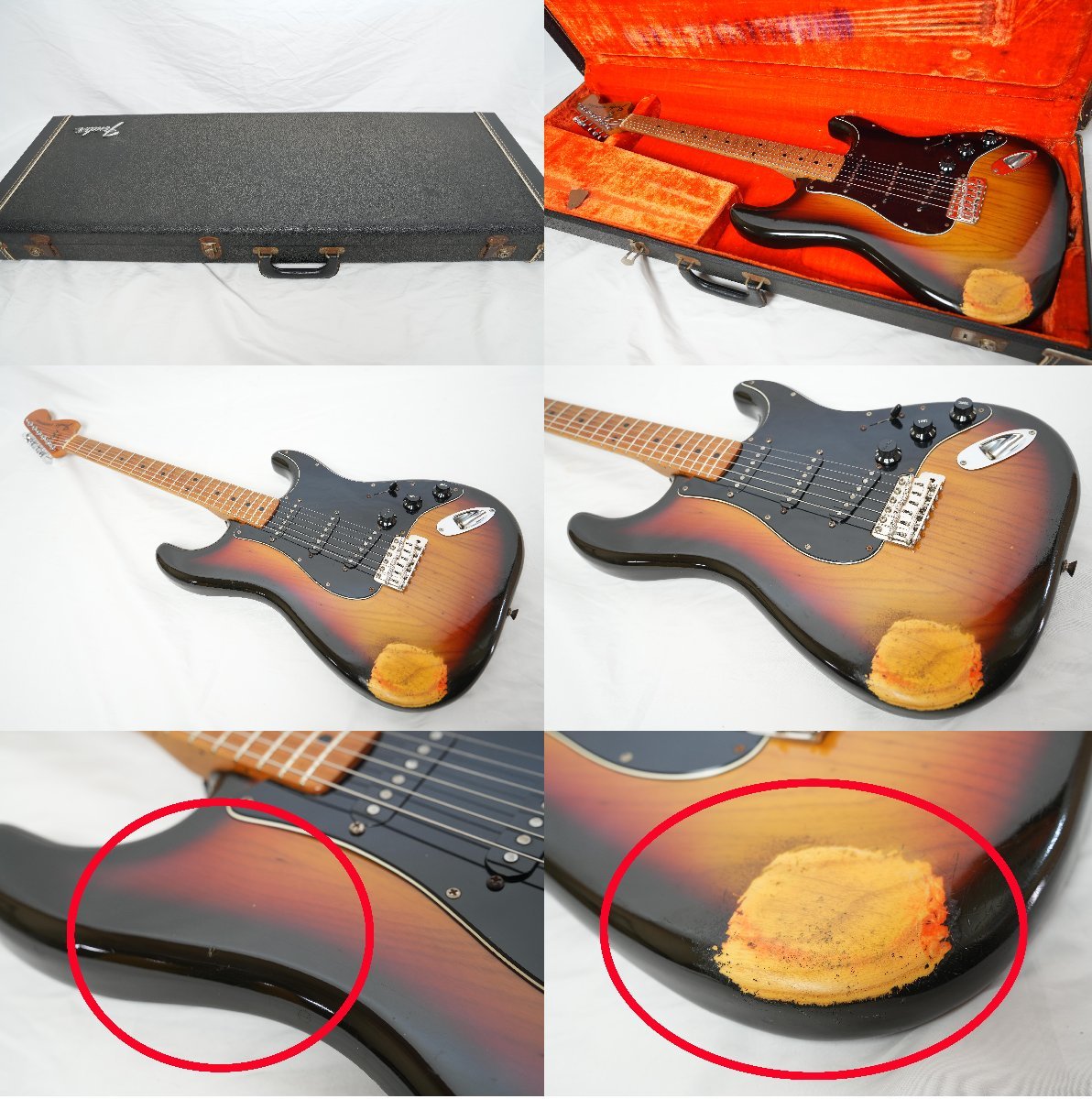 ☆Fender USA☆'78 Stratcaster Sunburst 1978年製 ヴィンテージ