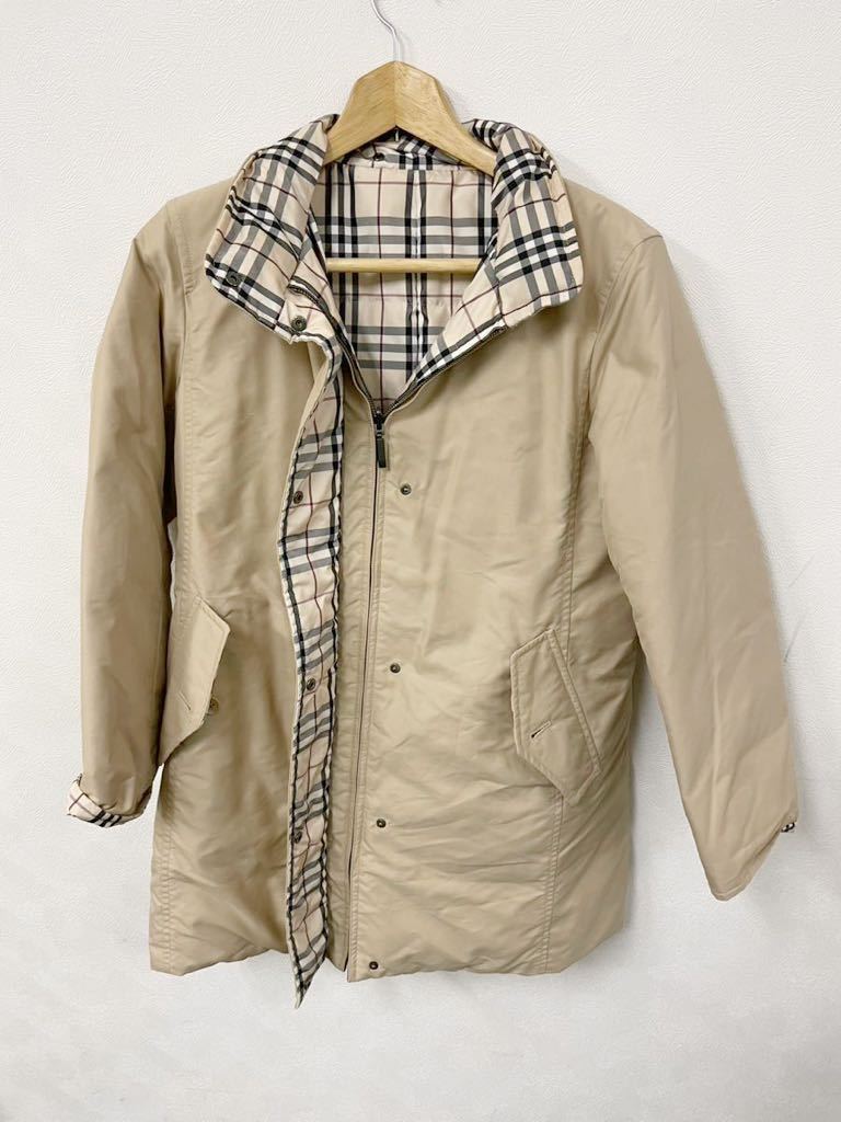 a46超美品　大きいサイズ◎参考価格12万●BURBERRY LONDON●高級キルティングコート バーバリーコート レディース　イギリス製　L.XL BURBERRY バーバリー フェンディ Stray Kids SCARF