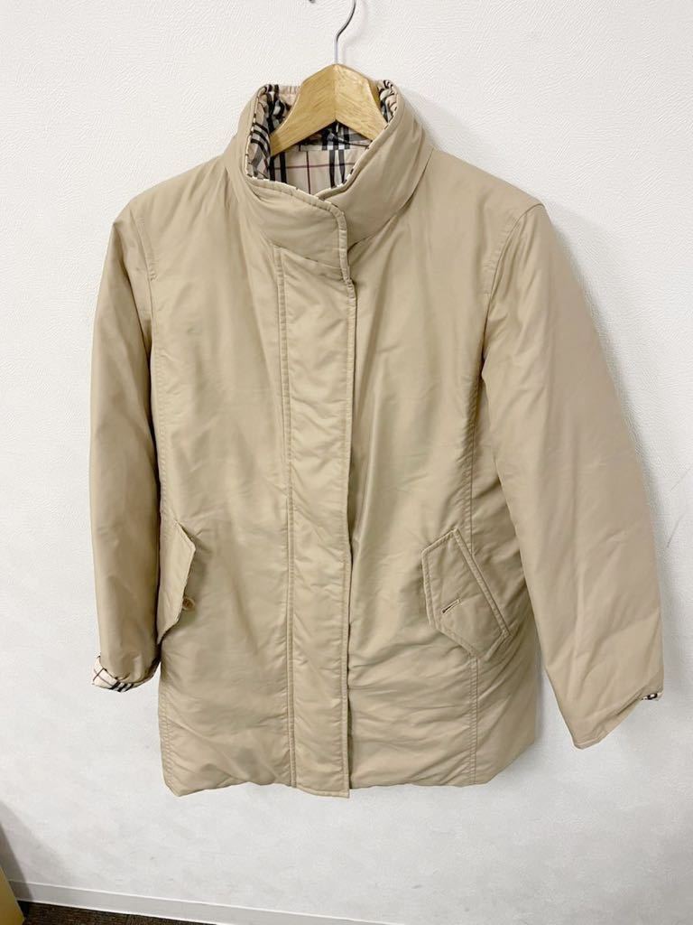 a46超美品　大きいサイズ◎参考価格12万●BURBERRY LONDON●高級キルティングコート バーバリーコート レディース　イギリス製　L.XL BURBERRY バーバリー フェンディ Stray Kids SCARF