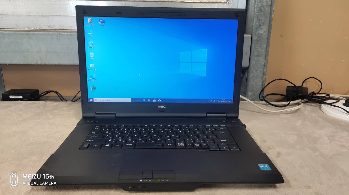 NEC versapro NEC VK20EA-M i3-4000M 2.40GHz 64bit メモリ8GB 15.6 