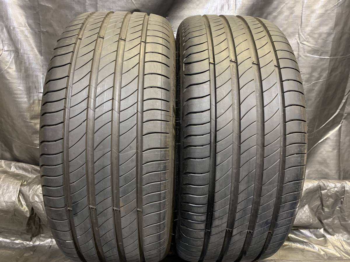 極上品 ミシュラン 235/40R19 PRIMACY4 2本セット 夏タイヤ 中古 2021 