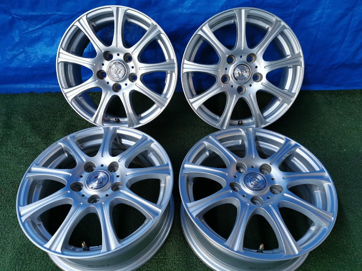 ● ホイール 4本 ウェッズ ジョーカー 15x6J+43 114.3 5H