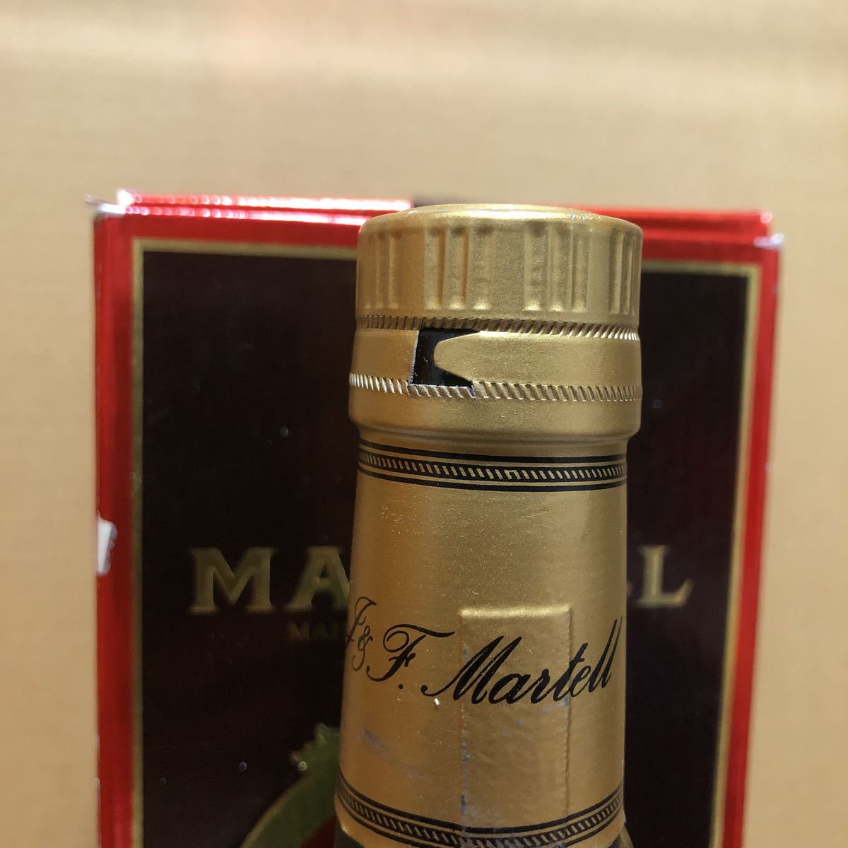 未開栓】古酒 ブランデー コニャックMARTELL VSOP 1000ml #⑥