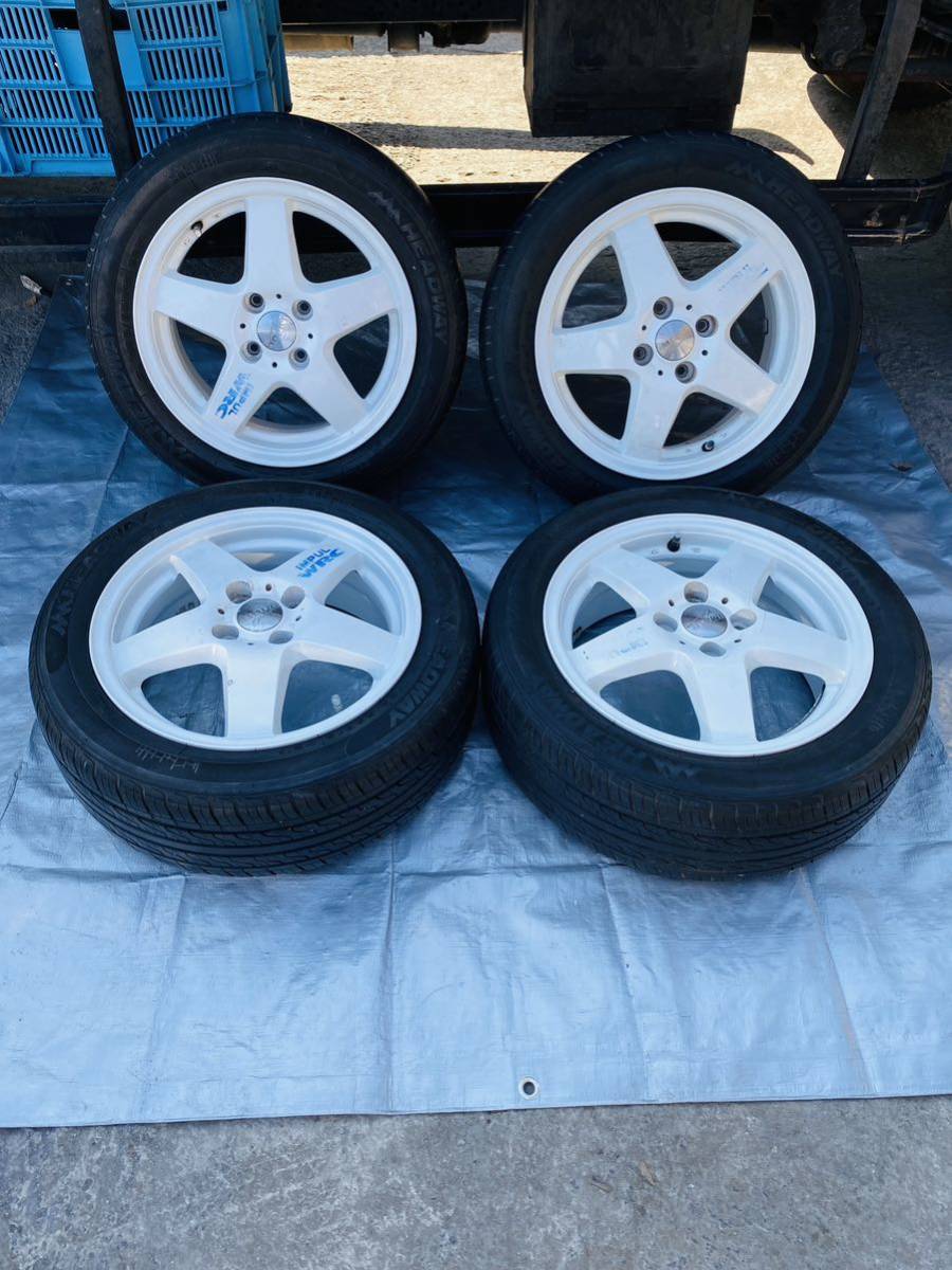 IMPUL WRC タイヤホイール4 本 セット ( 185/55 R 15 ) インチ 15 穴 