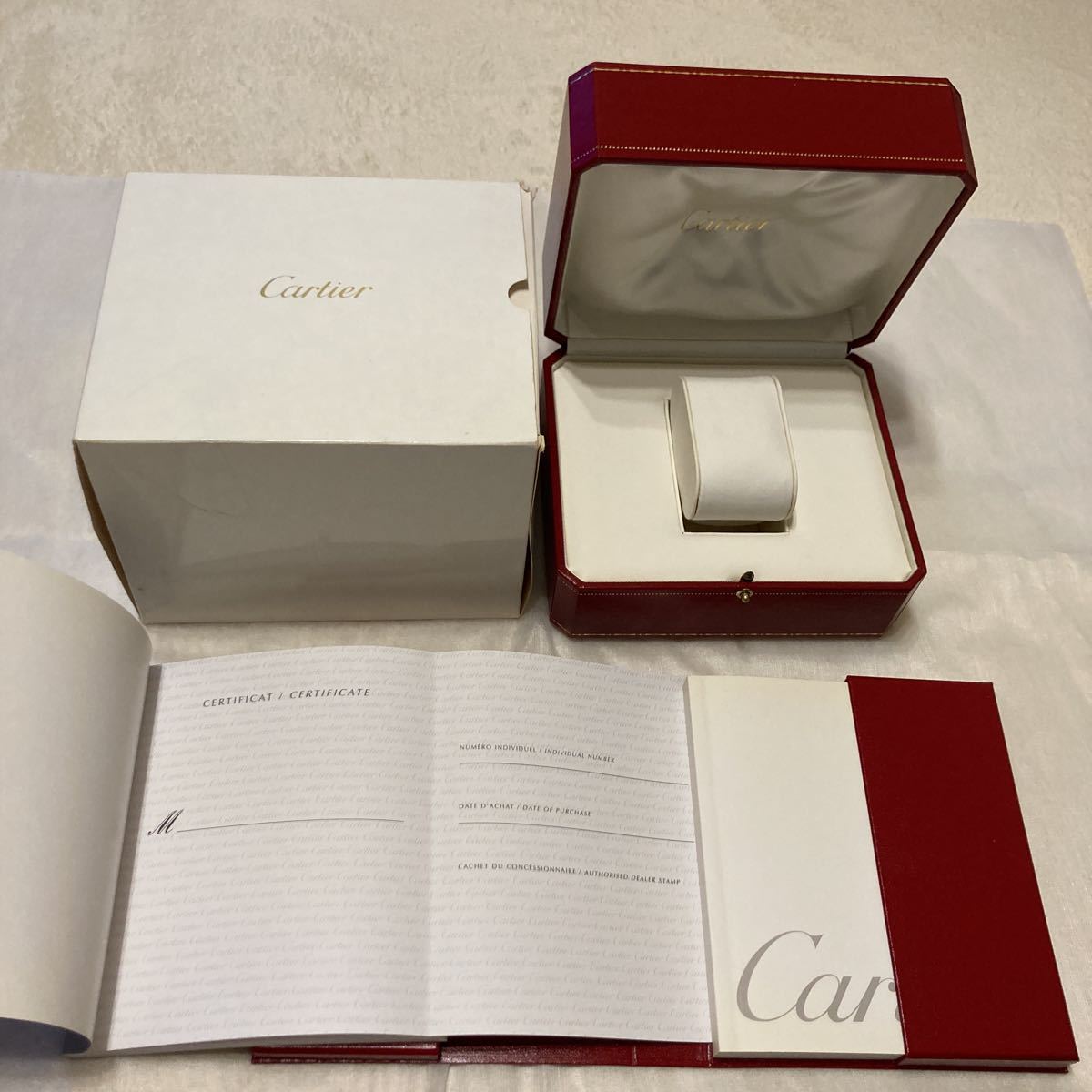 カルティエ Cartier 時計 空箱 ケース ボックス 空き箱 腕時計