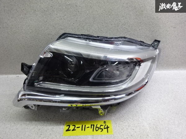 MK53S スペーシアカスタム　ヘッド ライト　左　2 スズキ純正 MK53S スペーシアカスタム LED ライト ヘッドライト 左