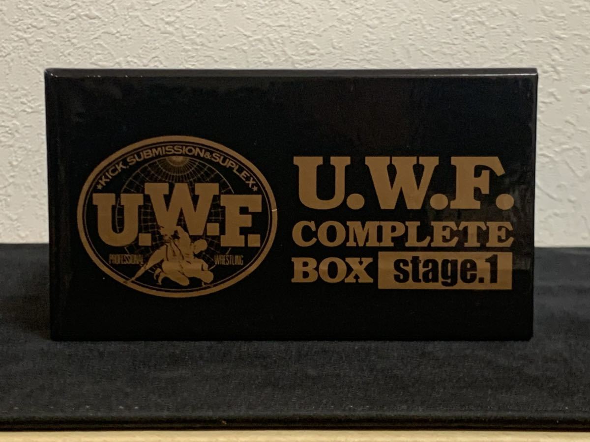 プロレスDVD】U.W.F COMPLETE BOX stage.2 特典ステッカー付 UWF 前田