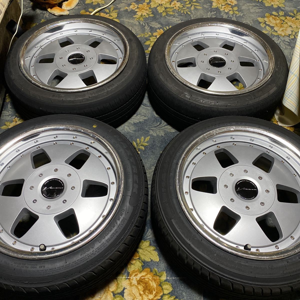 SSR ビエナ クライス 6.5j 4本 SSR タイヤ165⁄40R15 ヴィエナクライス15×