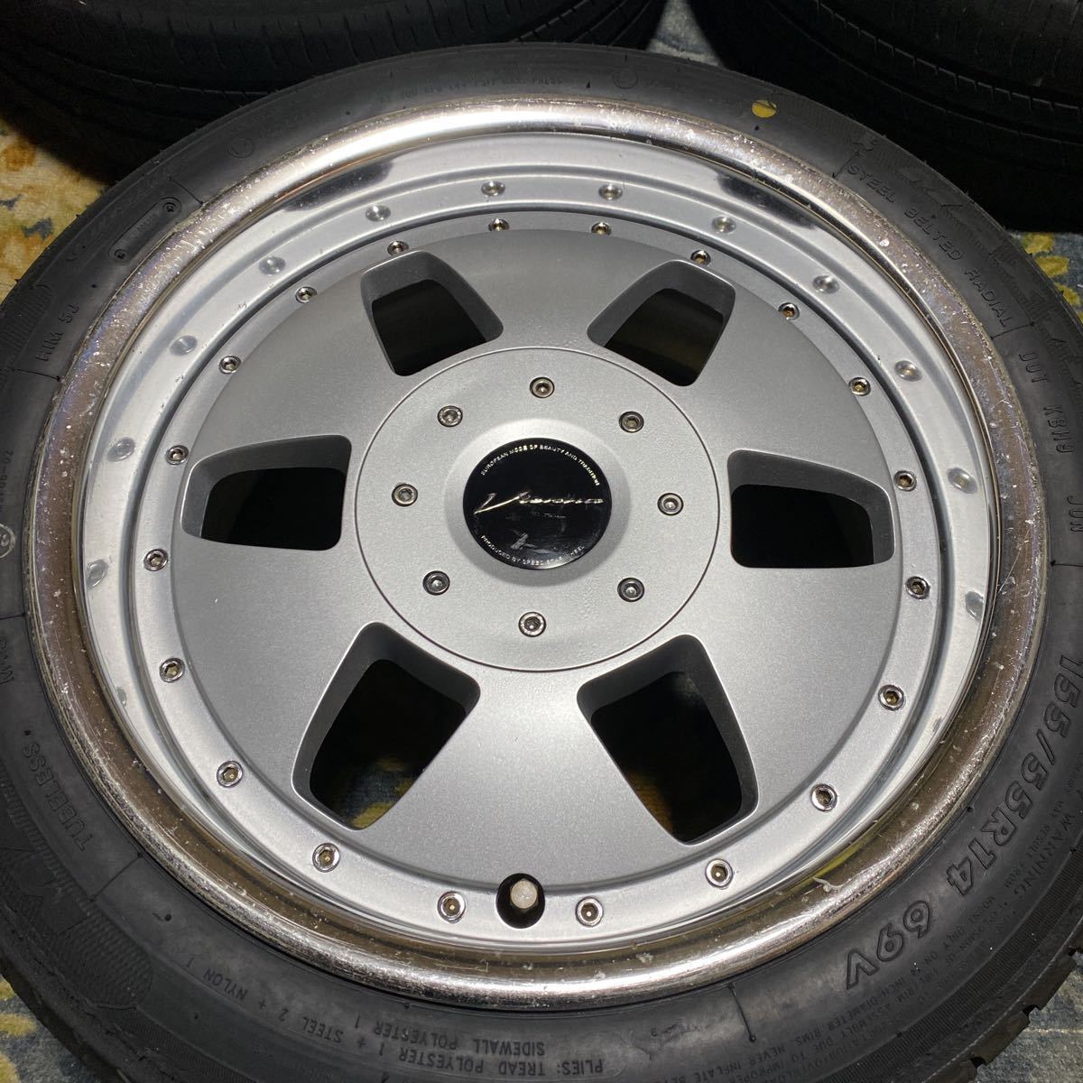SSR ビエナ クライス 6.5j 4本 SSR タイヤ165⁄40R15 ヴィエナクライス15×