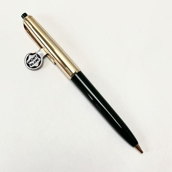 MONTBLANC シャープペンシル グリーン ゴールド ペンシル Mont Blanc PIX No.75 深緑×金色 (ノック式/モンブラン