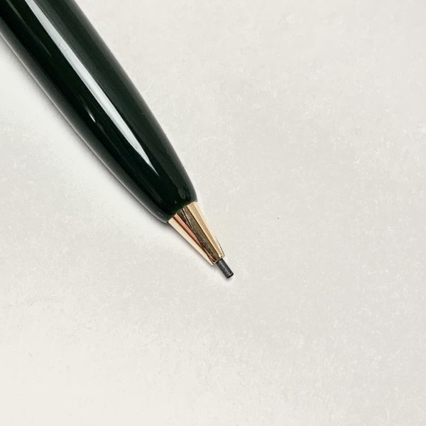 ペンシル Mont Blanc PIX No.75 深緑×金色 (ノック式/モンブラン