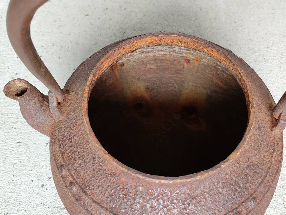 鉄瓶 南部鉄器 茶道具 古道具 急須 鉄器 骨董 煎茶道具 アンティーク 