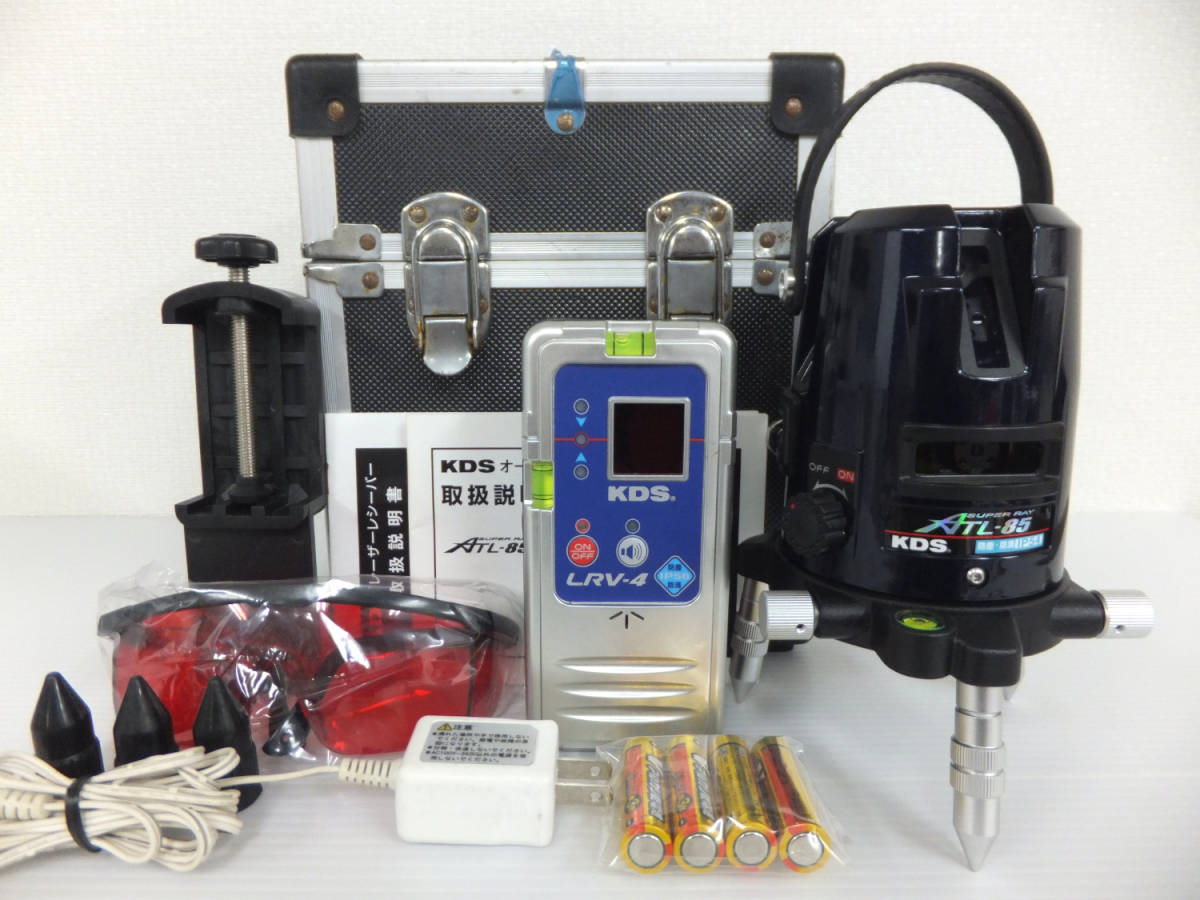 ムラテック KDS よび ATL-25 スーパーレイ レーザー墨出し器 受光器付き