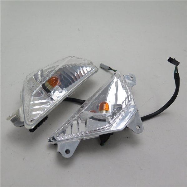 ④きんちゃ ♪ZX-25R SE/ZX250E 純正 左右 フロントウインカー(K1117B06)良品 美品