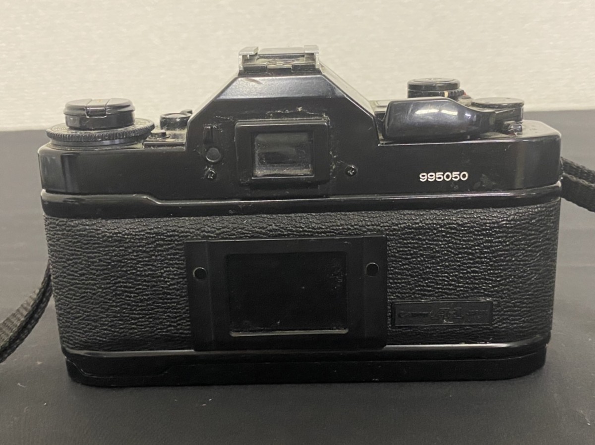 A2 Canon キャノン A-1 ブラックボディ FD 50㎜ 1:3.5 一眼レフ
