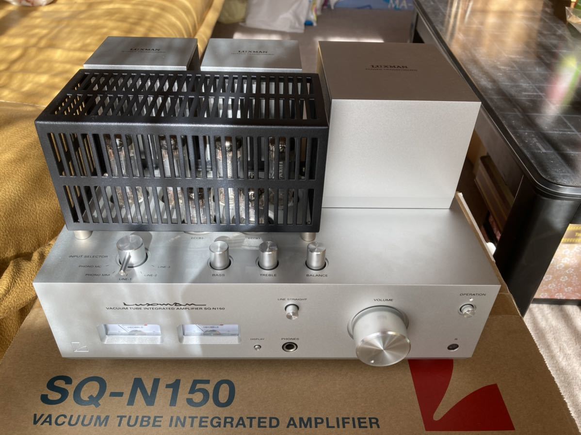 LUXMAN SQ-N150 ラックスマン 真空管プリメインアンプ - オーディオ SQ