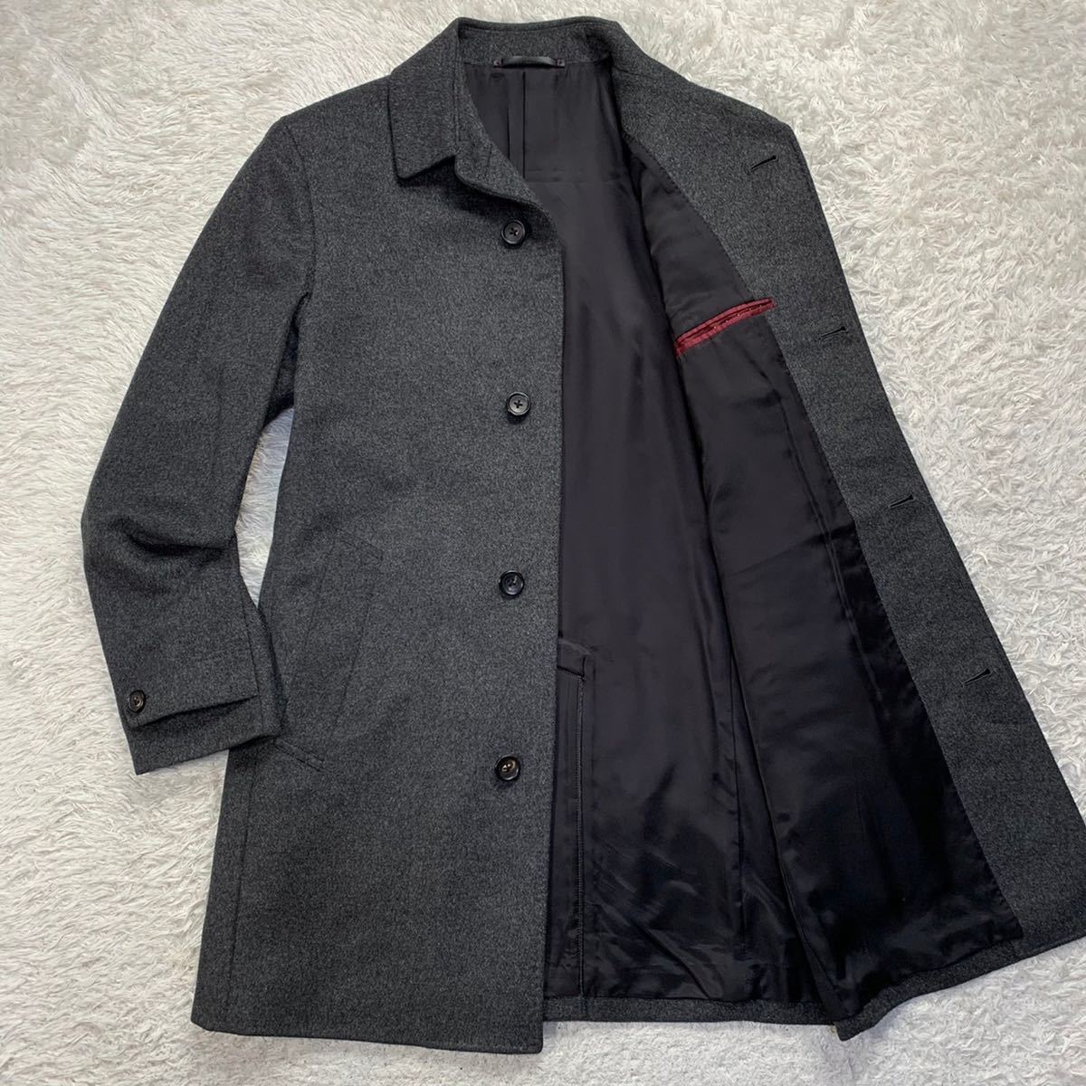 Paul Smith ポールスミス ステンカラー コート PS - 極美品 カシミヤ 