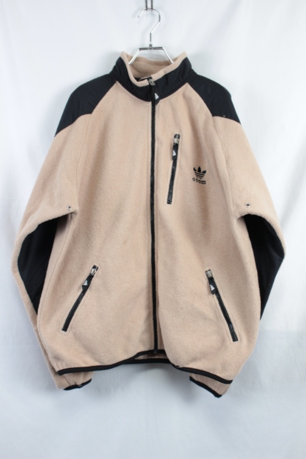 B983 90S アディダス Adidas フリースジャケット ジップアップ 