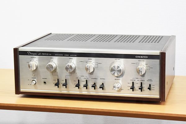 ONKYO Integra A-755nII/100 ステレオアンプ 動作未確認 ONKYO Integra