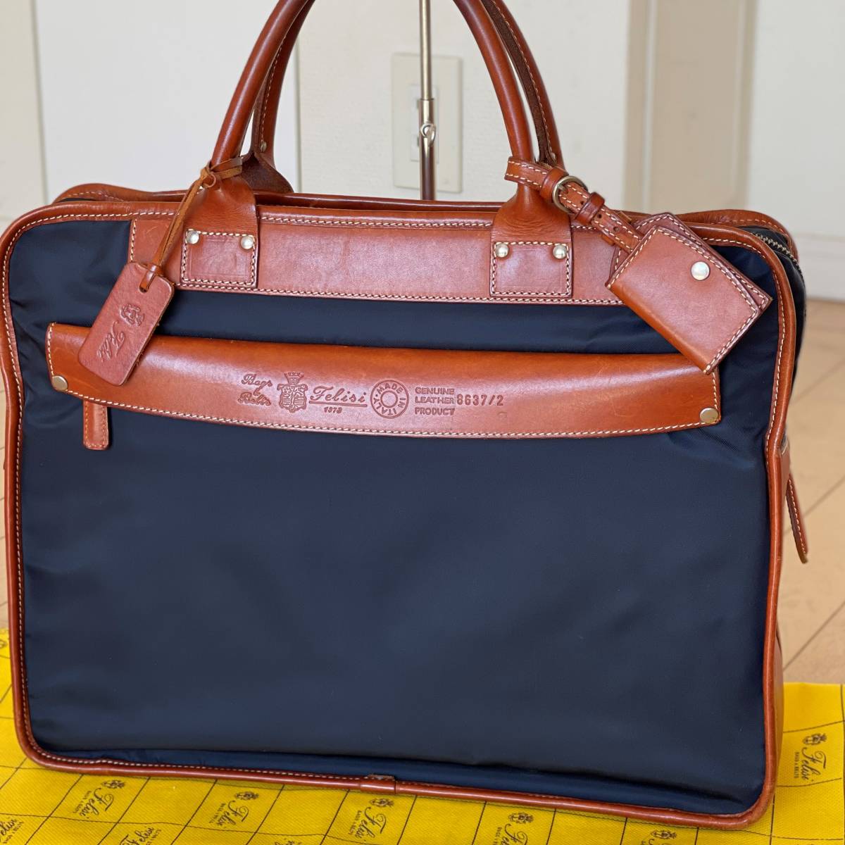 フェリージ　799/10-DS 美品・定価72，600円】 Felisi フェリージ 8637/2/ds（保存袋付