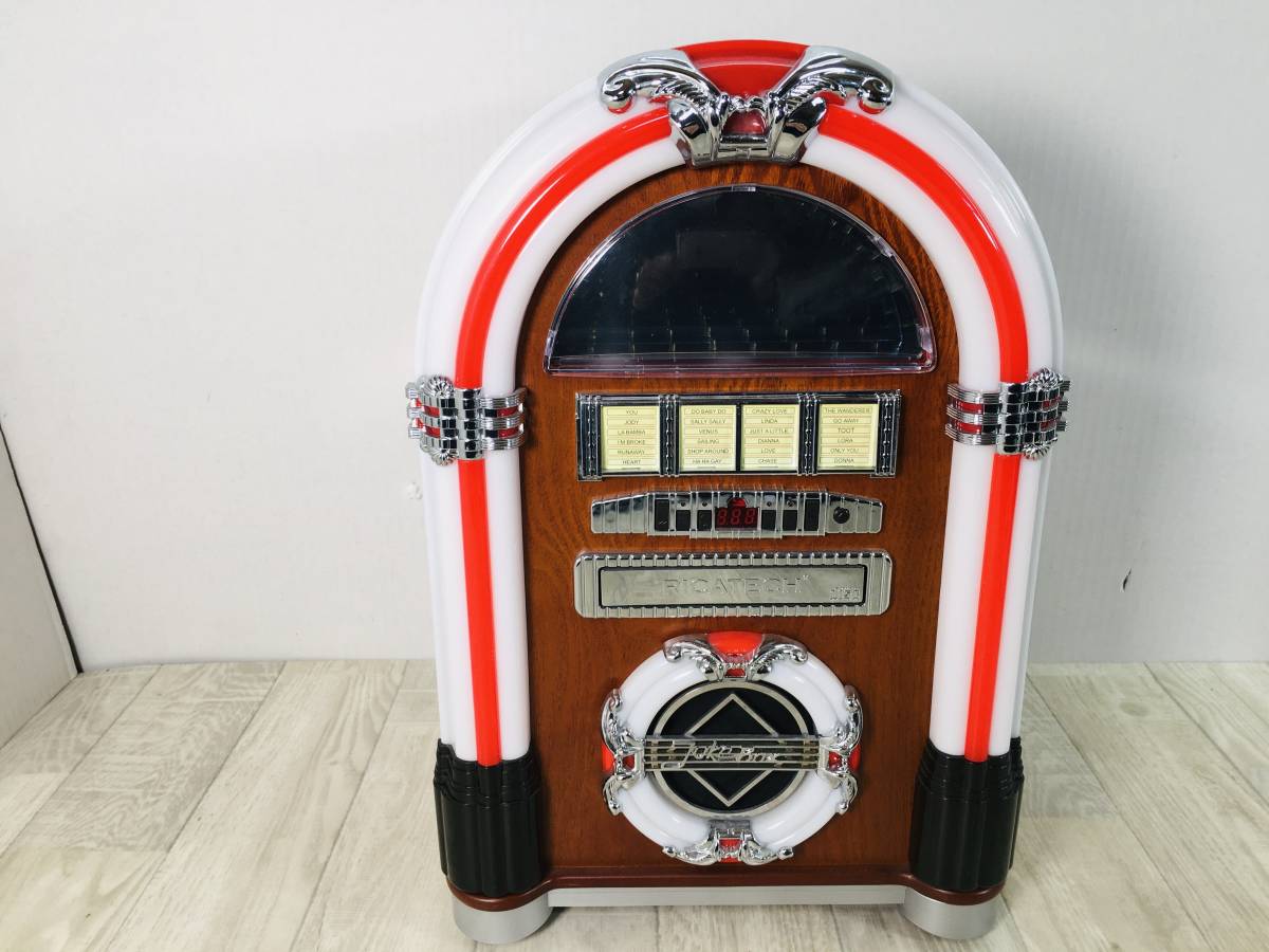100☆ジャンク RICATECH ジュークボックス RR791 同梱不可