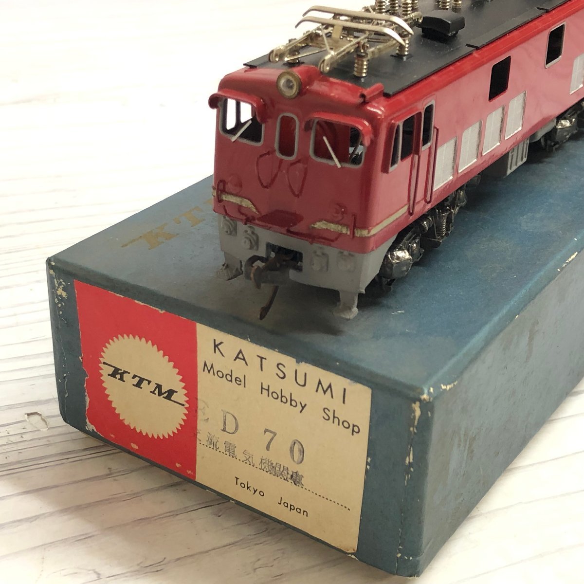 カツミ KTM ED70 電気機関車 HO 鉄道模型 ジャンク min827 カツミ KTM