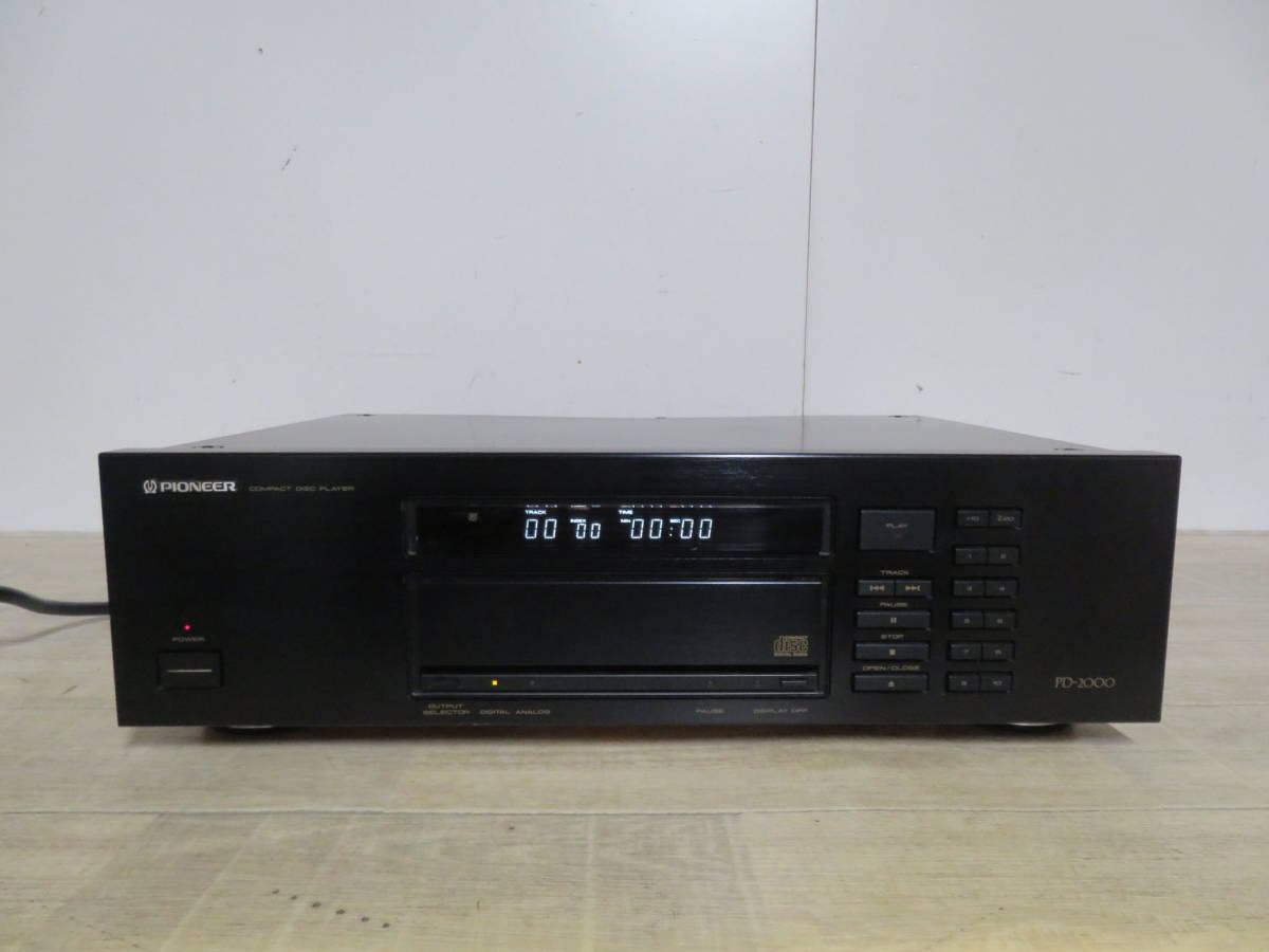  PIONEER パイオニア PD-2000 CDプレーヤー 現状品(パイオニア)｜売買されたオークション情報、yahooの商品情報をアーカイブ公開 - オークファン パイオニア