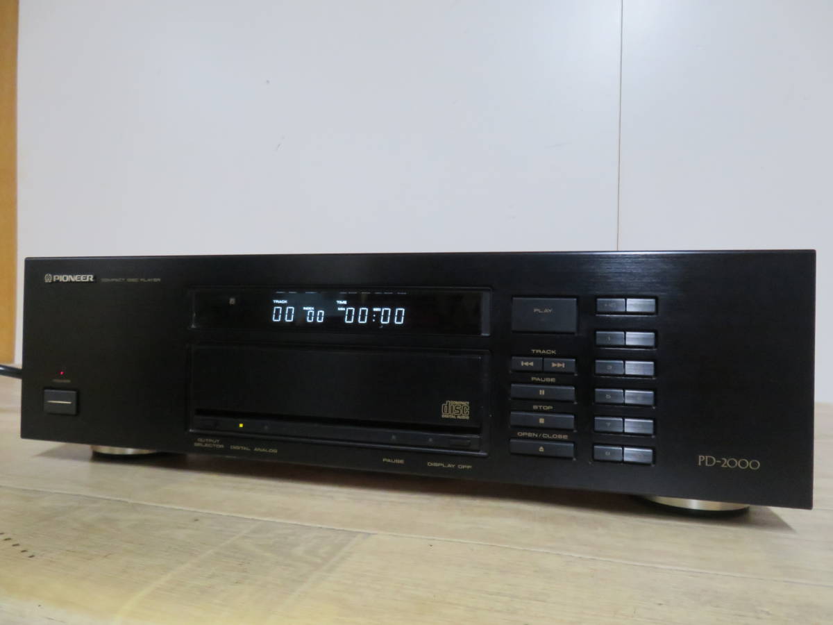 豊富な，新品】 PIONEER パイオニア PD-2000 CDプレーヤー 現状品