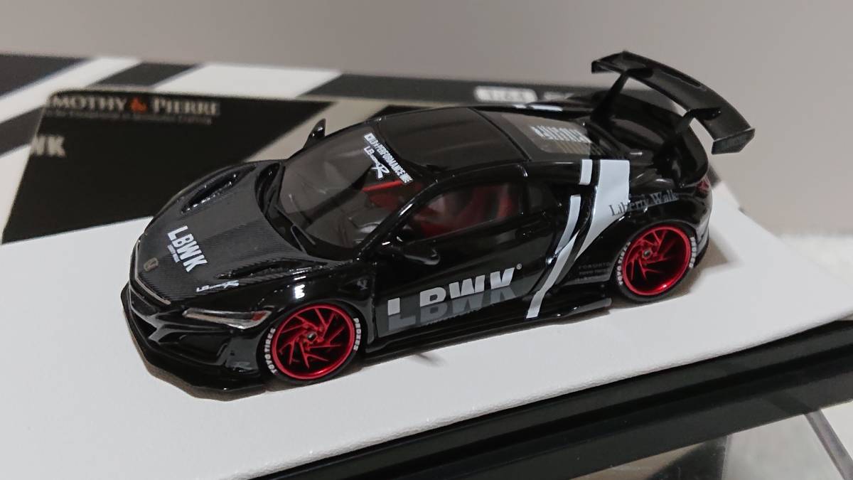 T&P 1/64 ホンダNSX LBWK 限定499台 1⁄64 NSX ミニカー Works Model