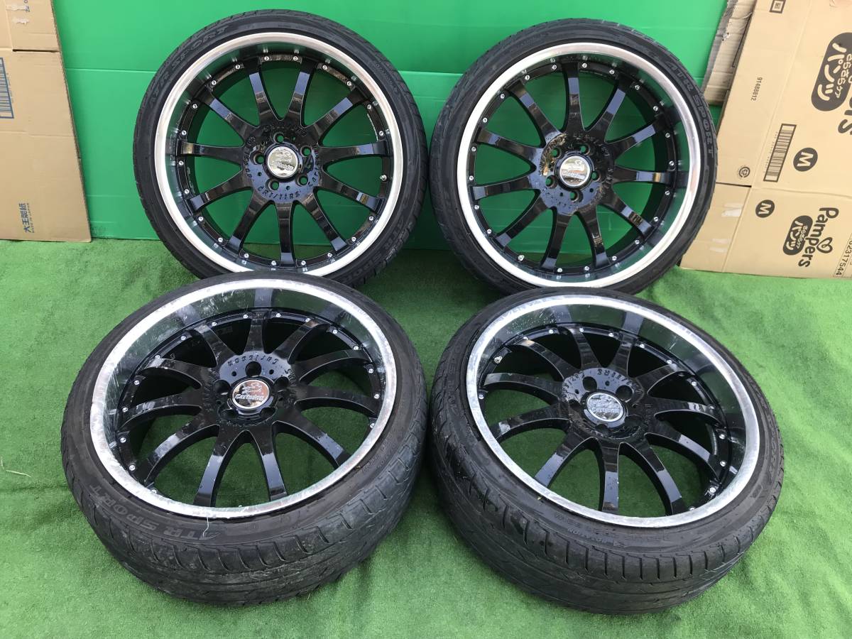 CARLSSON カールソン CR1/11RS レクサス LS460 LS600 245/35ZR21 21X9J 5Ｈ PCD120 ホイール 4本 セット...