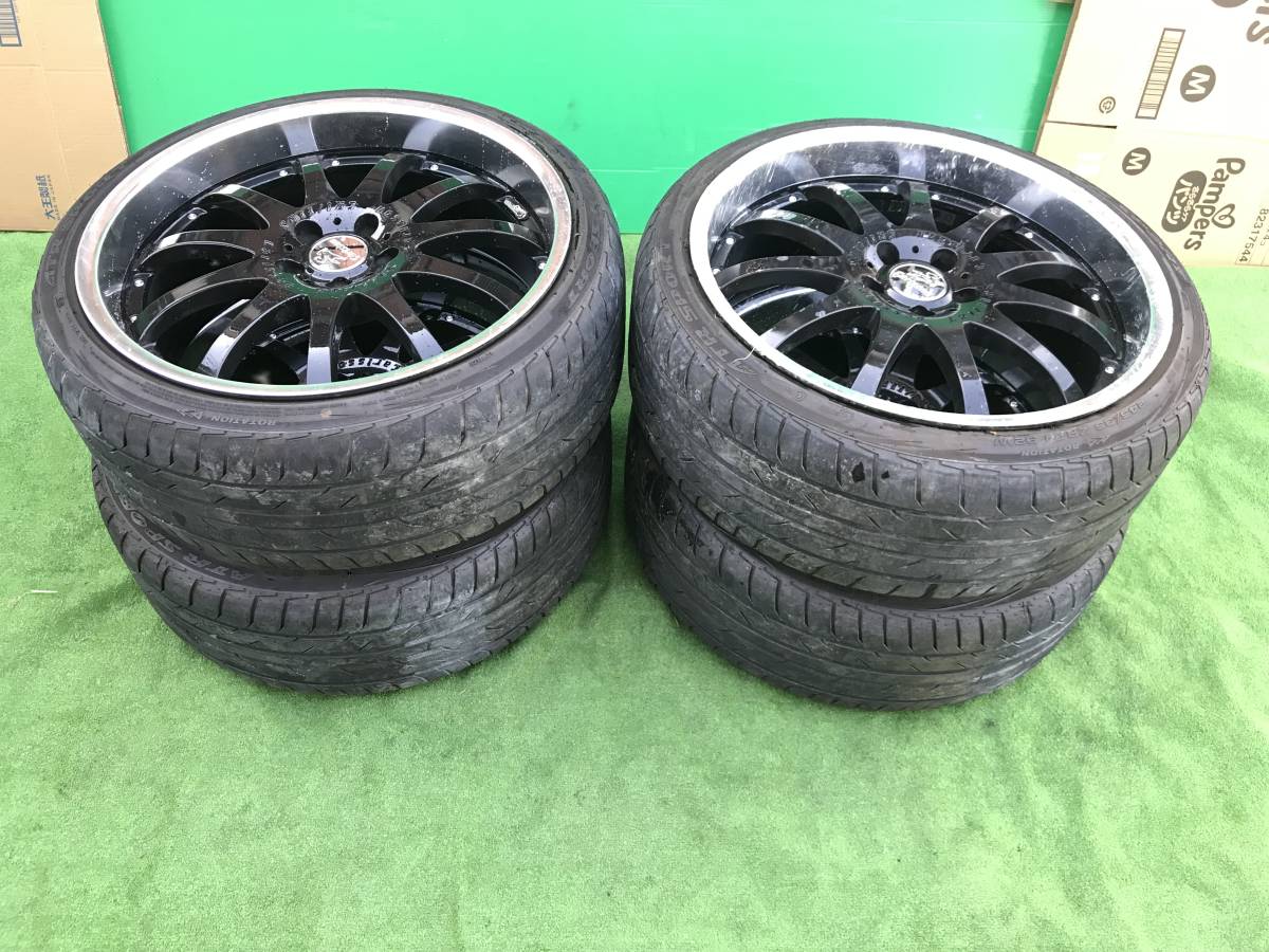ATR SPORT 245/35ZR21】夏タイヤ 4本【Carlsson CR1/11RS 社外 21