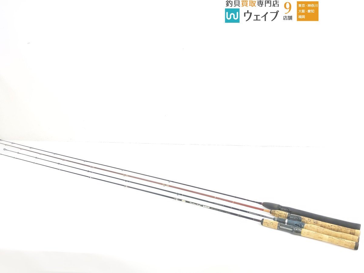 【大得価，HOT】 マミヤOP ハンティングシャフト ボロン HBC-601ML スミス バスマニック BM-66TM トレジャースティック TC-66SS 他 計4本(その他)｜売買されたオークション情報、yahooの商品情報をアーカイブ公開 - オ ルアーロッド