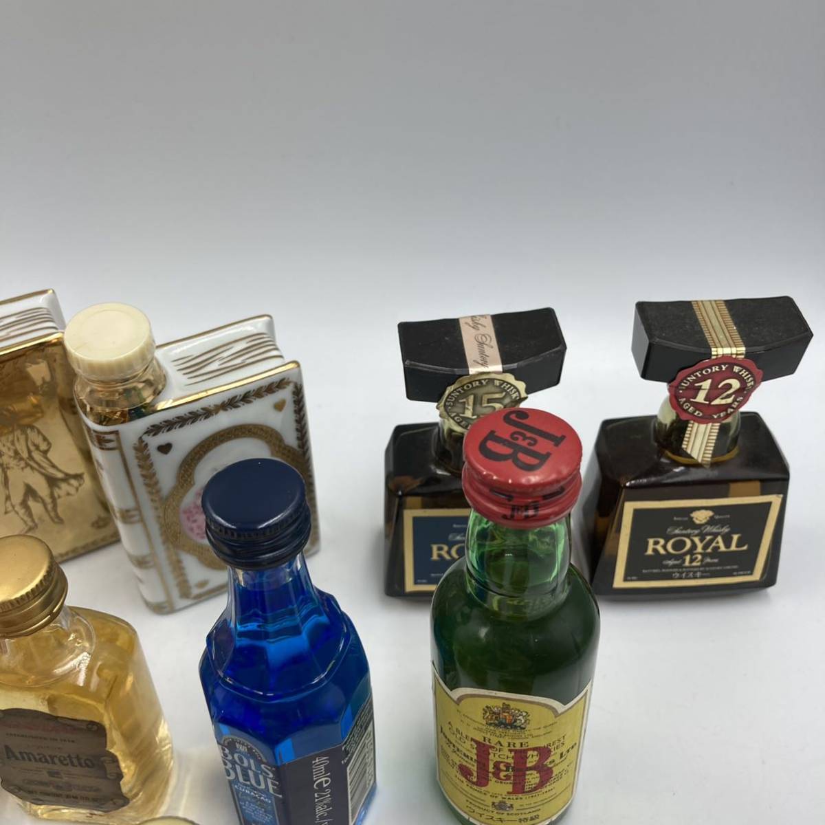 ミニチュアボトル 父の日 花とお酒「ウイスキーミニチュアボトル飲み