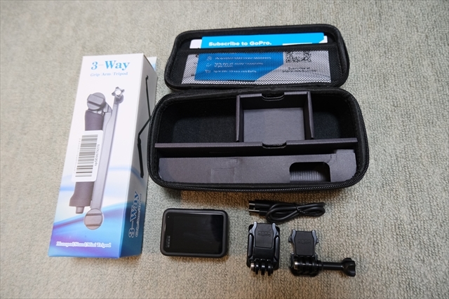 GoPro HERO 9 BLACK 中古美品 純正ケース バッテリー おまけ付 