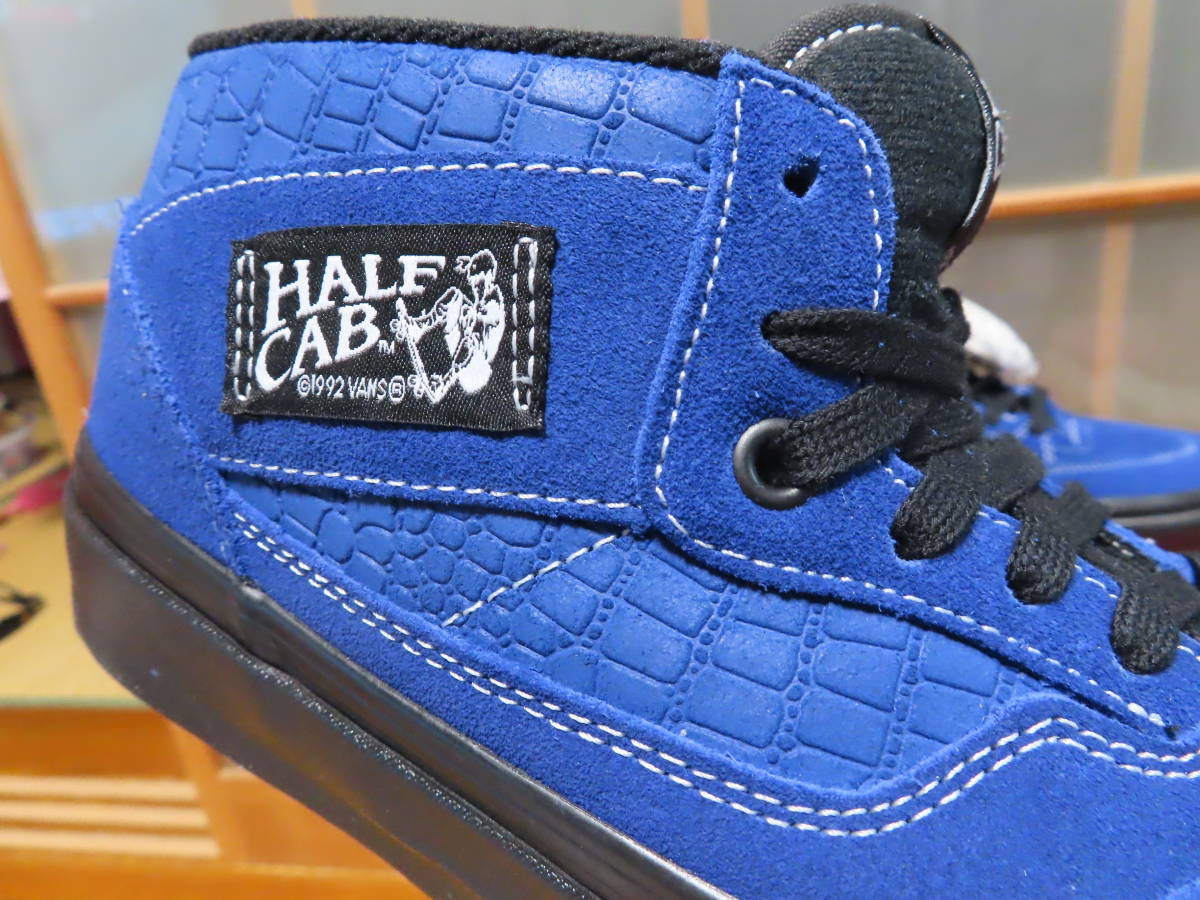 VANS◇Half Cab 33 Dx◇クロコ型押し◇ハーフキャブ◇送料無料◇US8 