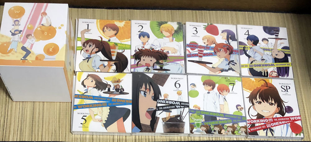 DVD WORKING ワーキング !!! 3期シリーズ 完全生産限定版 全8巻