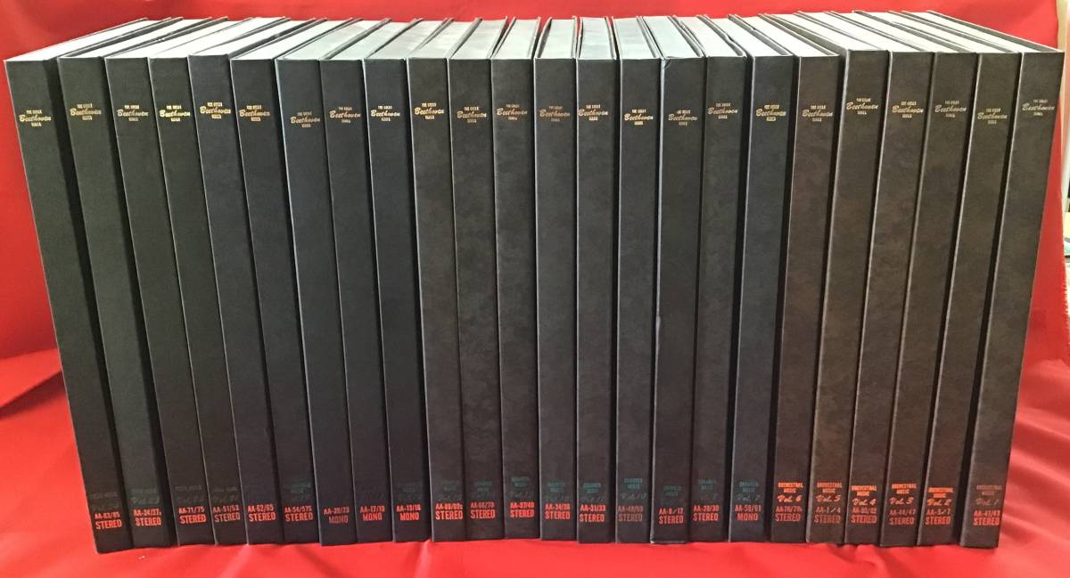 〇生誕200年記念 ベートーヴェン大全集 LP-BOX 24巻セット