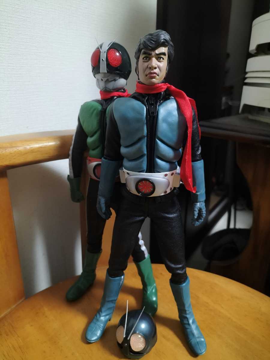 メディコムトイ 仮面ライダー旧一号 本郷猛リメイク品! メディコムトイ
