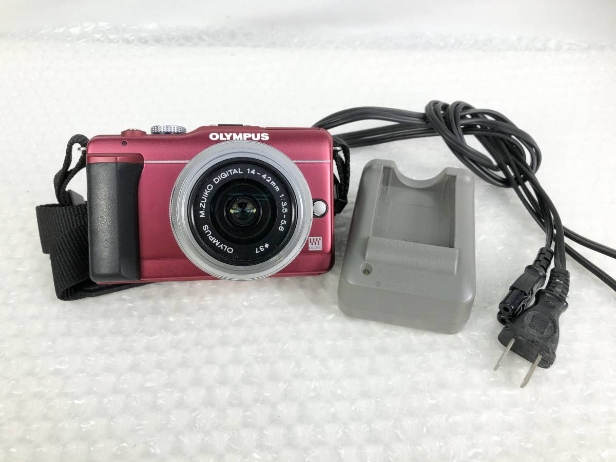 1125A【中古/動作OK】OLYMPUS PEN オリンパス レンズキット E-PL1s